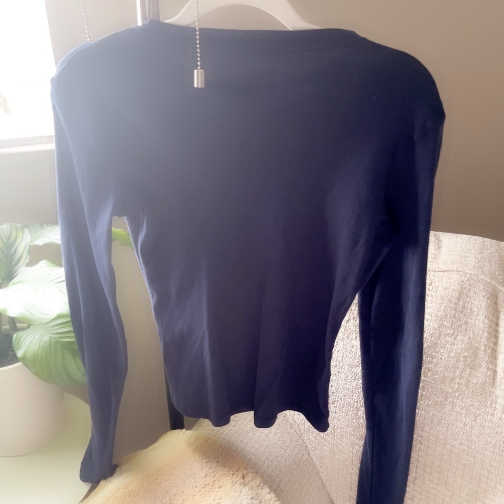 Navy Blue USA Women's Top - Picture 7 of 9